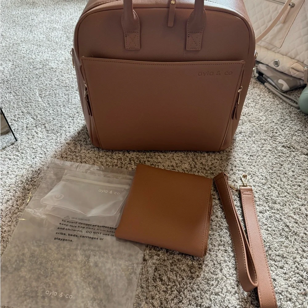 Ayla & co full size diaper bag FIRM